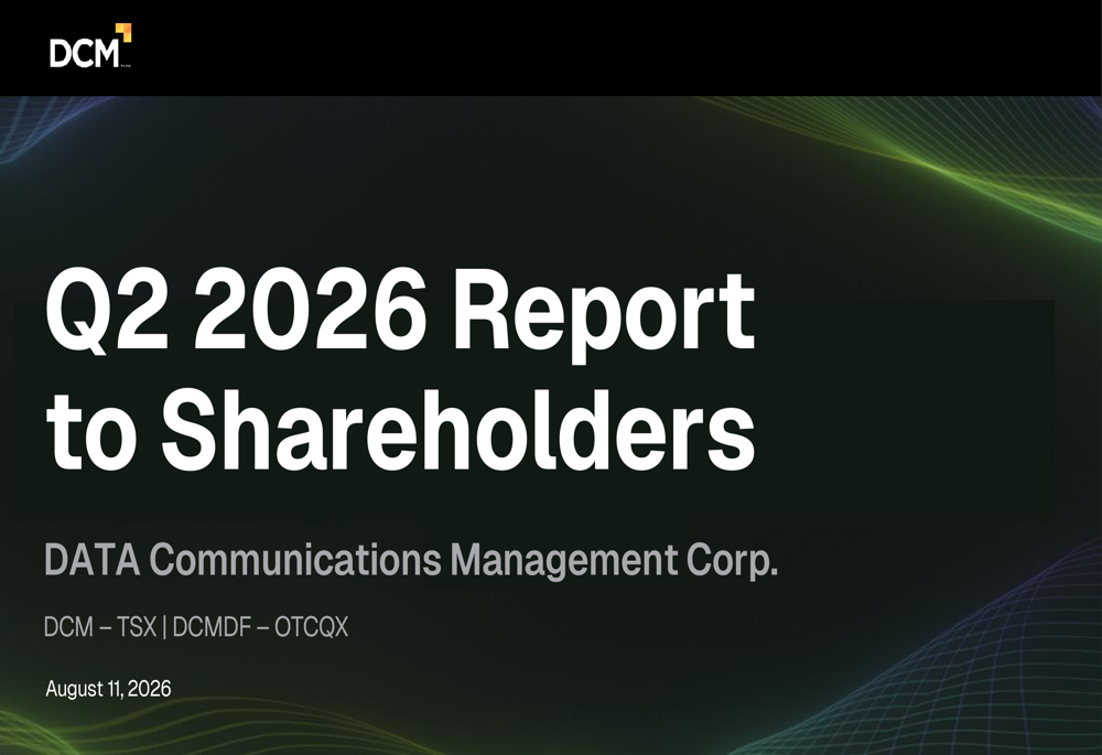DCM Q2 2026 slides