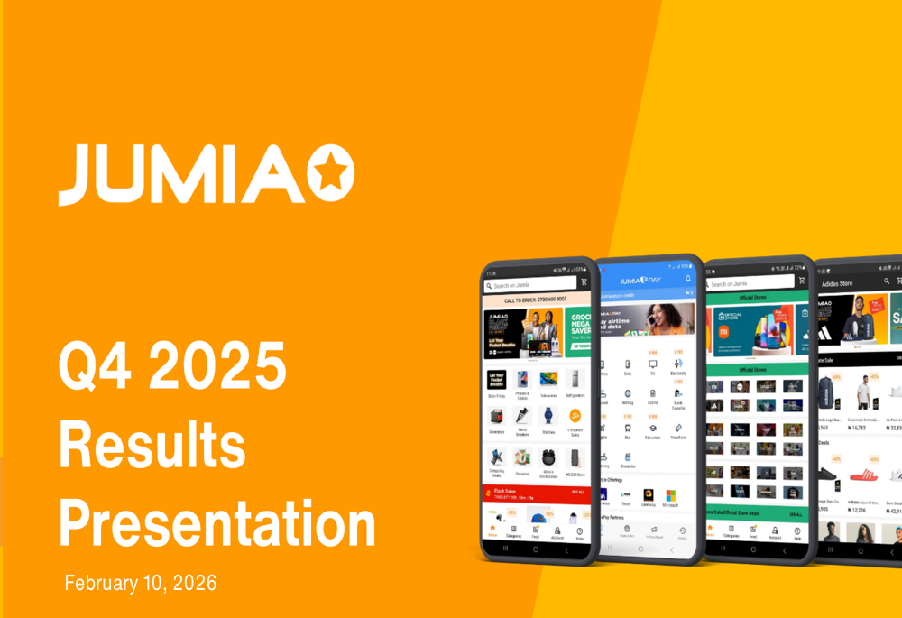 Jumia Q4 2025 slides