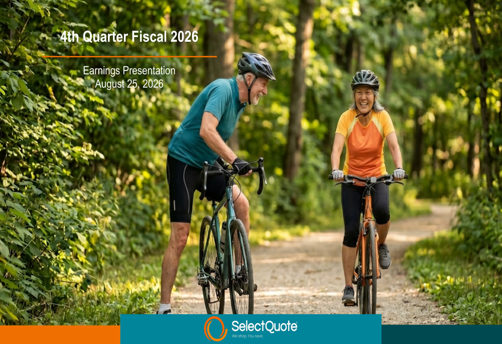 SelectQuote Q4 FY2026 slides