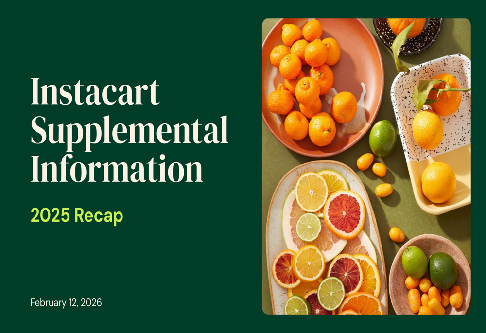 Instacart Q4 2025 slides