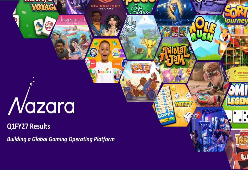Nazara Q1 FY27 slides