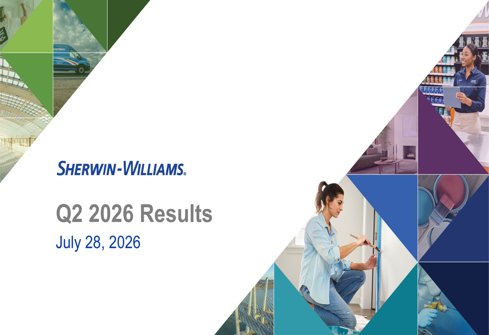 Sherwin-Williams Q2 2026 slides