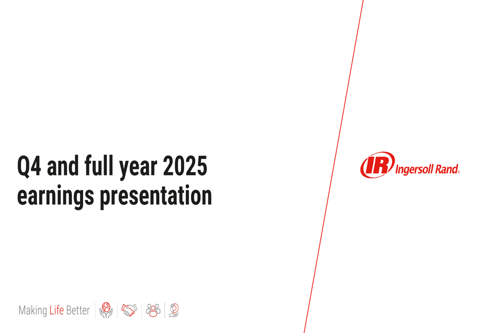 Ingersoll Rand Q4 2025 slides