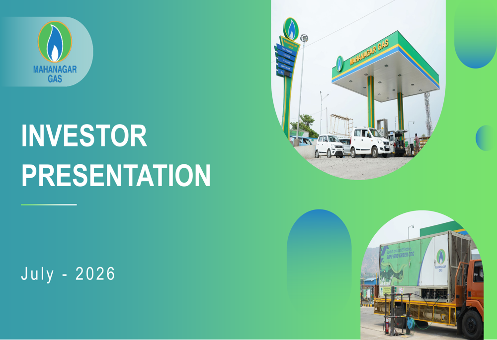 Mahanagar Gas Q1 FY27 slides