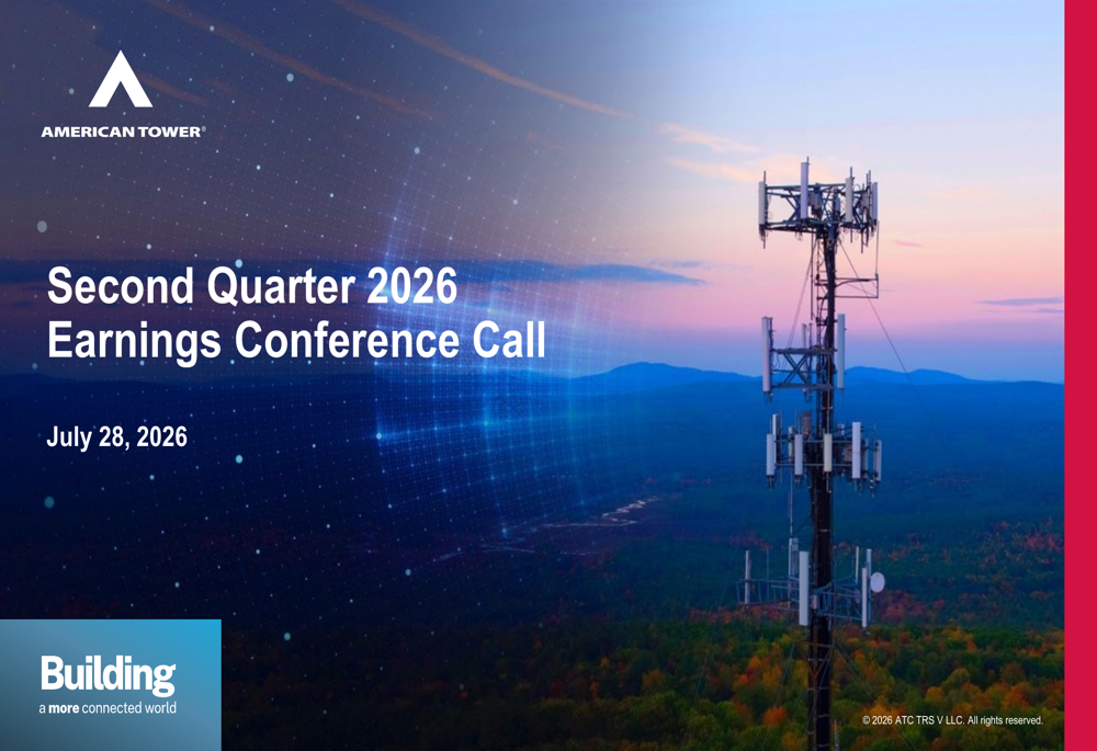 American Tower Q2 2026 slides