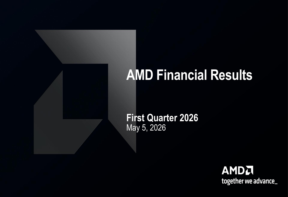 AMD Q1 2026 slides