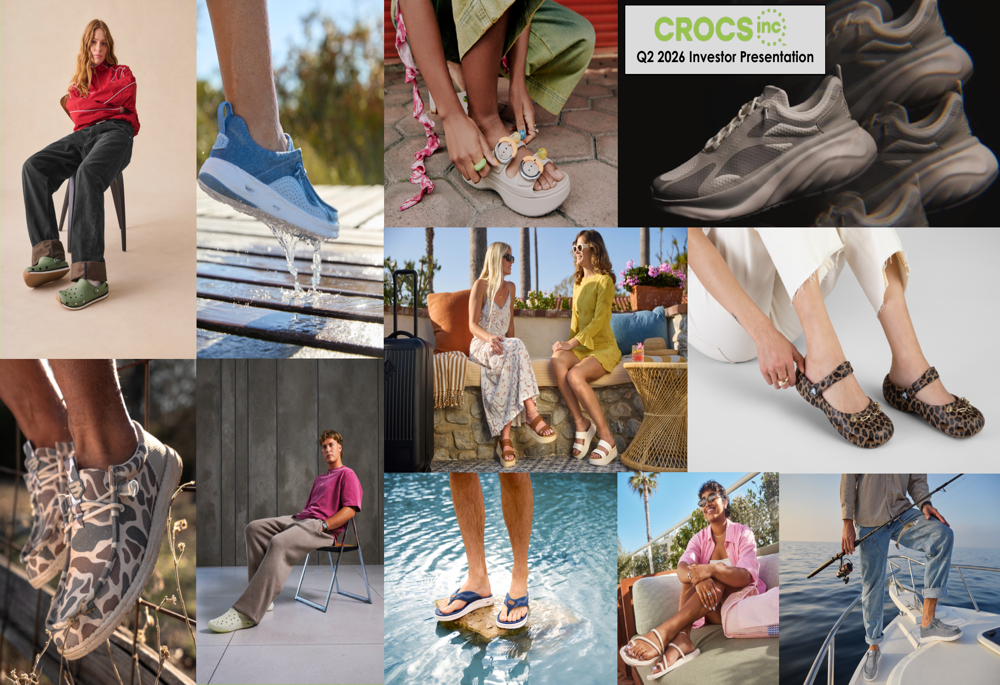 Crocs Q2 2026 slides