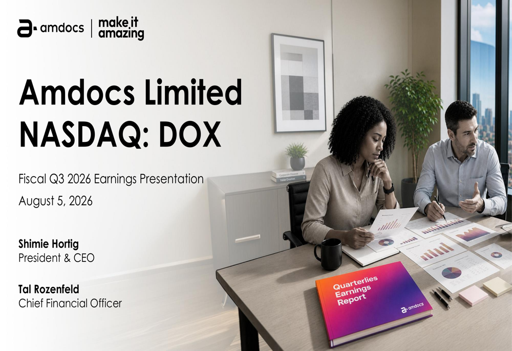 Amdocs Q3 FY2026 slides