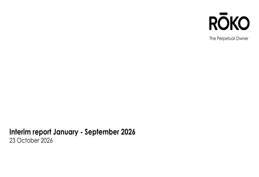 Röko Q3 2026 slides