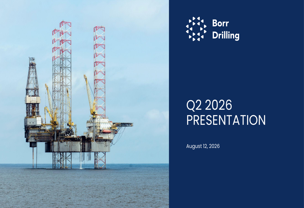 Borr Drilling Q2 2026 slides