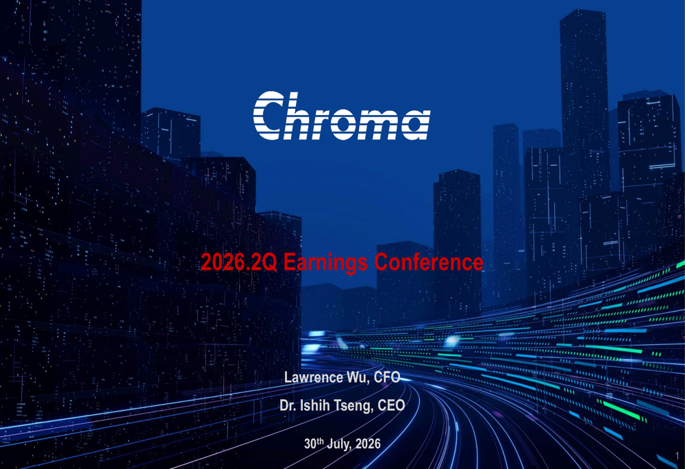 Chroma Q2 2026 slides