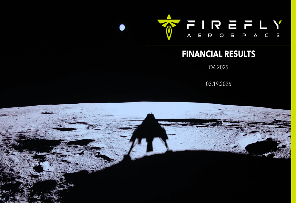 Firefly Aerospace Q4 2025 slides