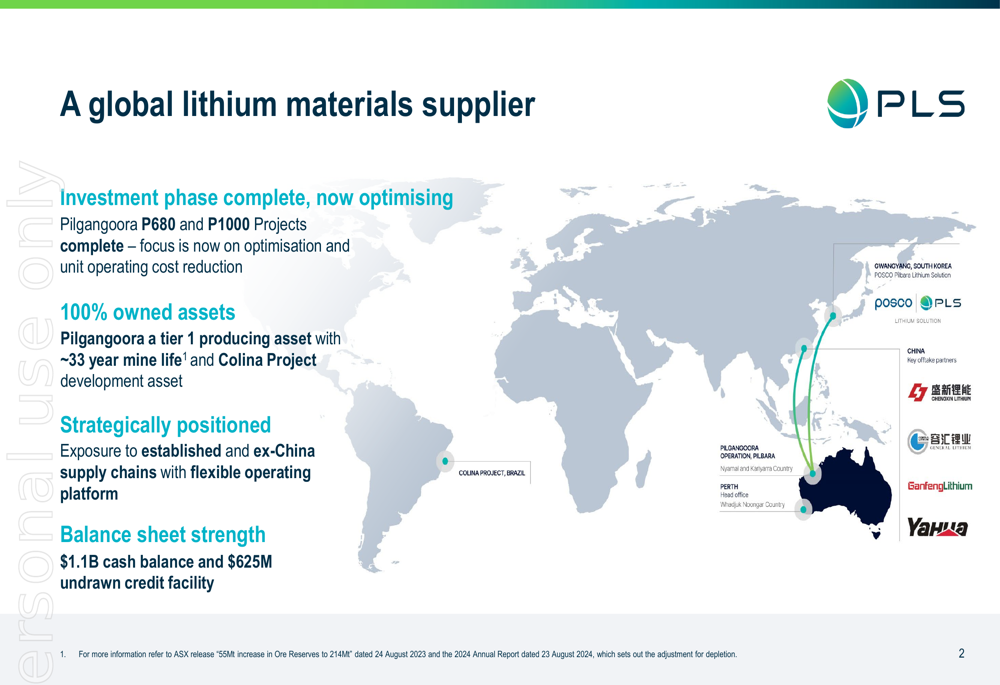 Pilbara Minerals Q3 FY25 slides: Revenue drops 30% amid P1000 project completion