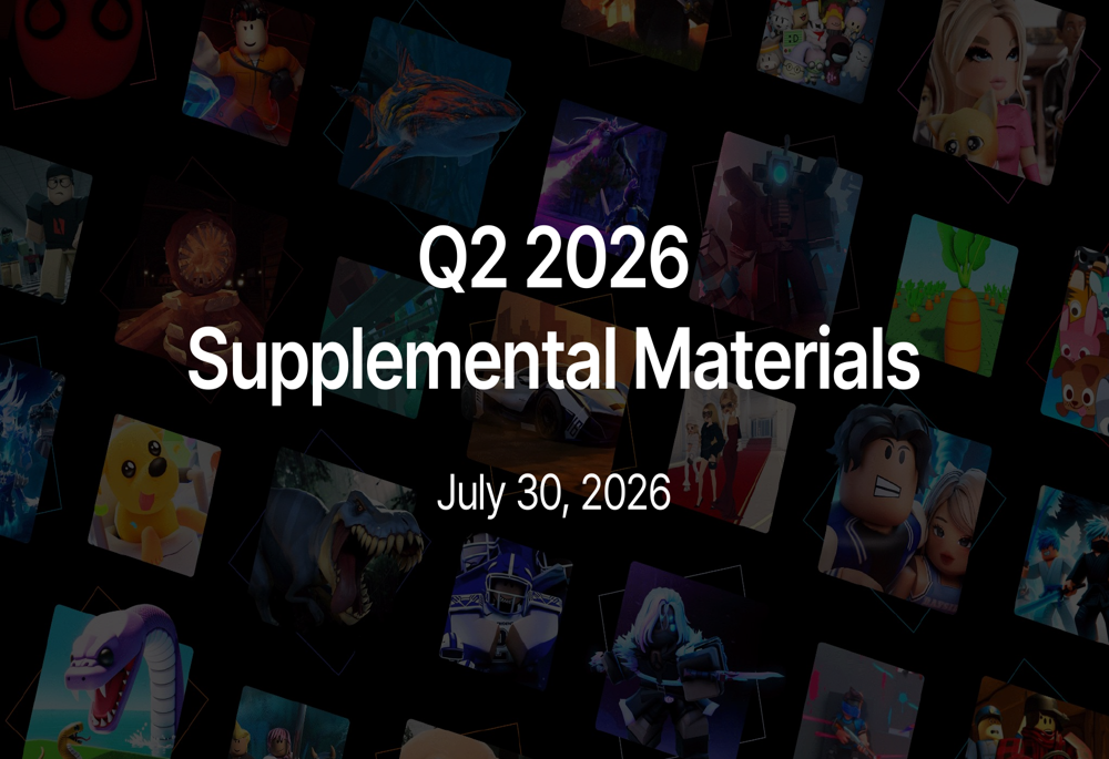 Roblox Q2 2026 slides