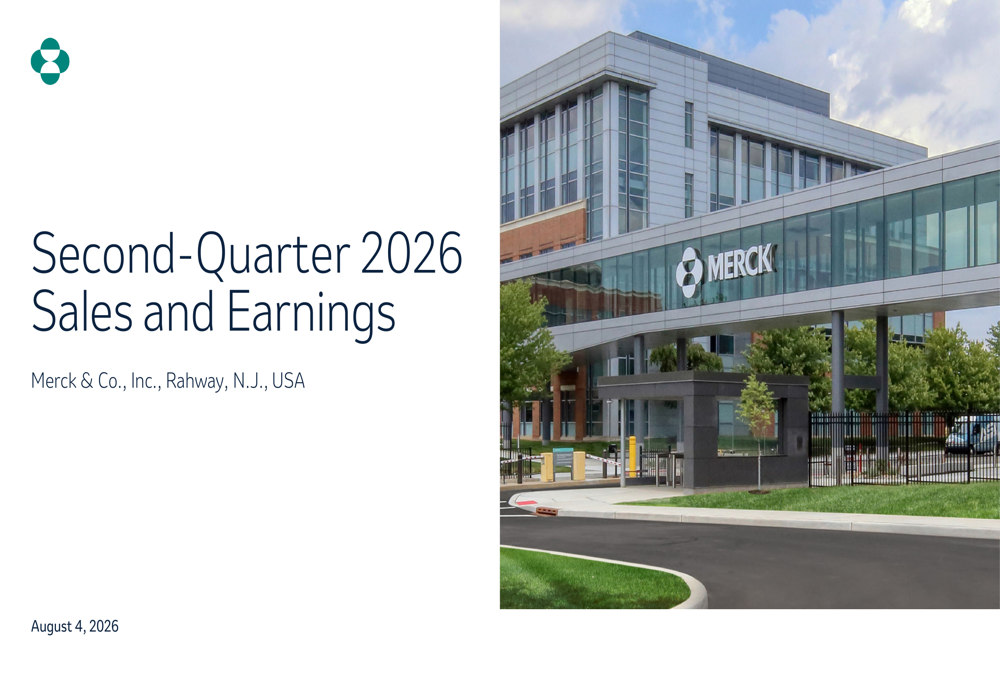 Merck Q2 2026 slides