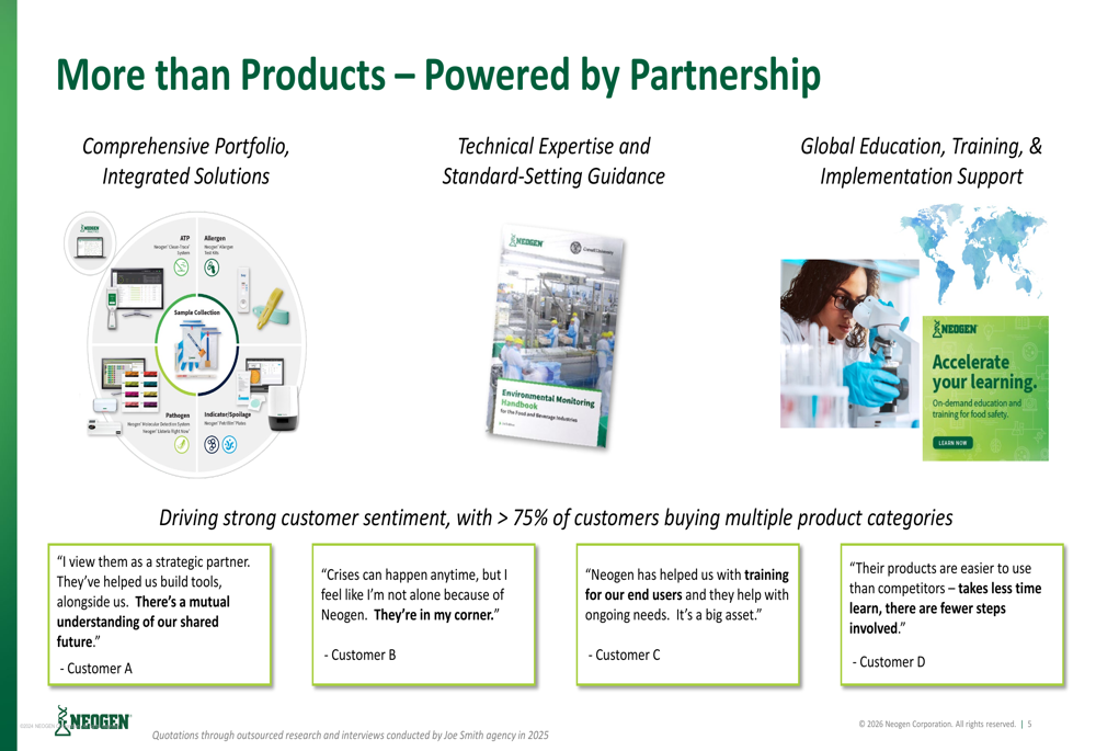 Chapter Over Slide Neogen Q2 2026 slides: Return to growth drives 29% stock surge ...