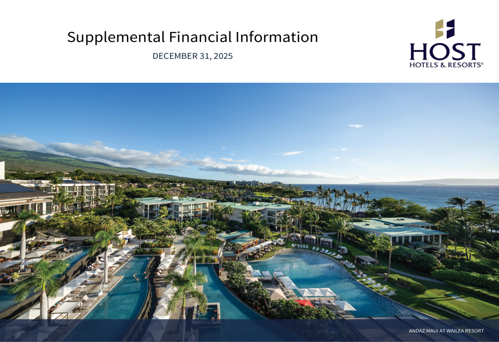 Host Hotels Q4 2025 slides