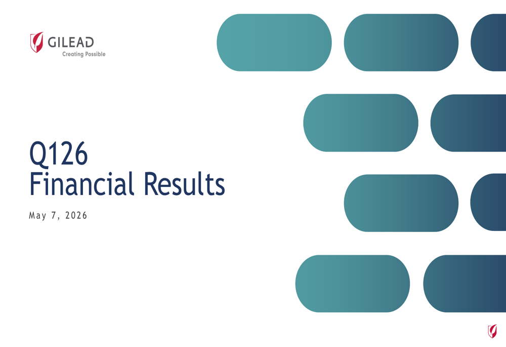 Gilead Q1 2026 slides
