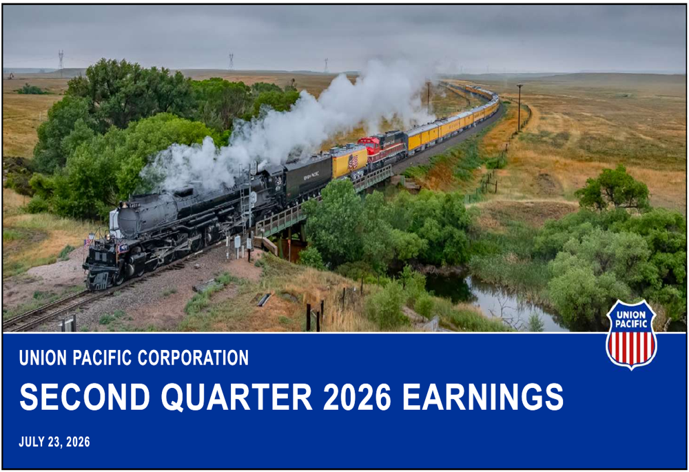 Union Pacific Q2 2026 slides