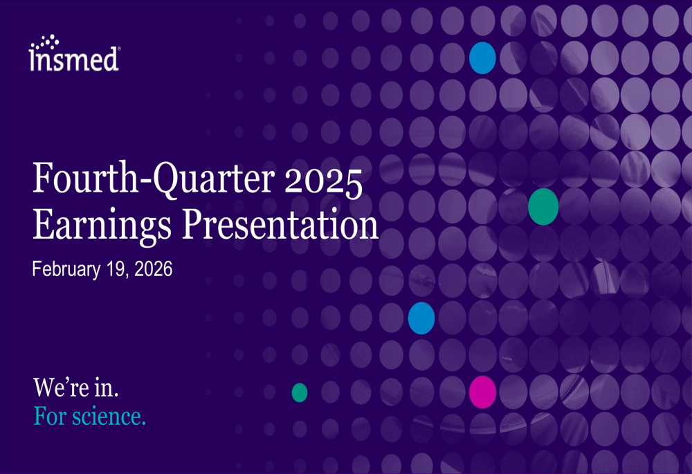 Insmed Q4 2025 slides