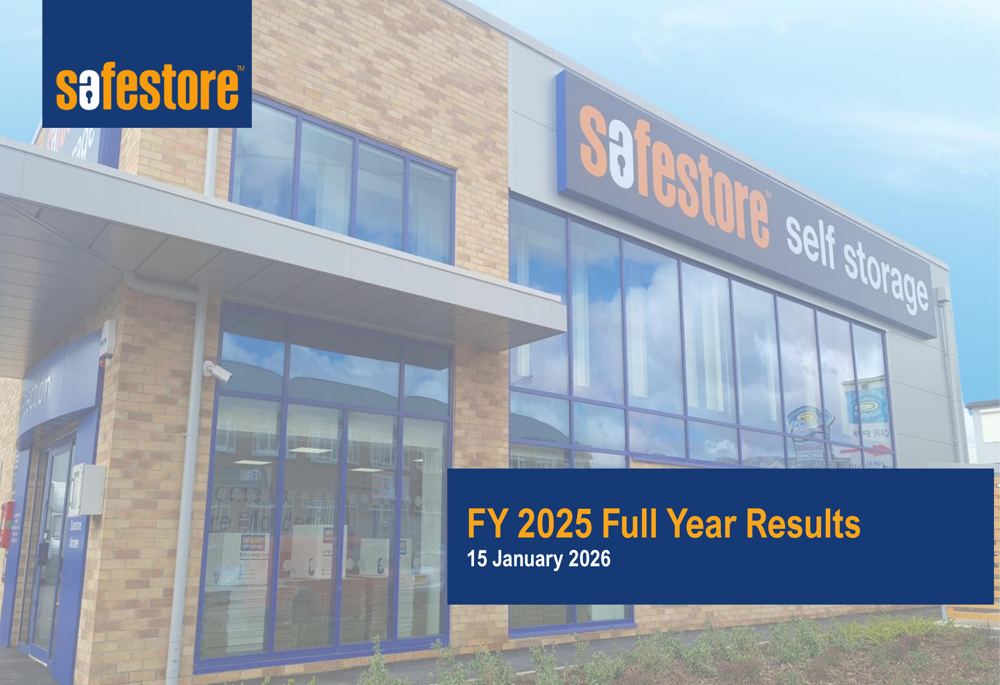 Safestore Stock Price Today | LON: SAFE Live - Investing.com