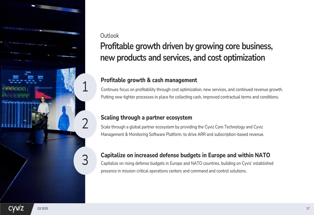 Cyviz Q3 2025 slides: Revenue drops 41% despite order intake growth ...