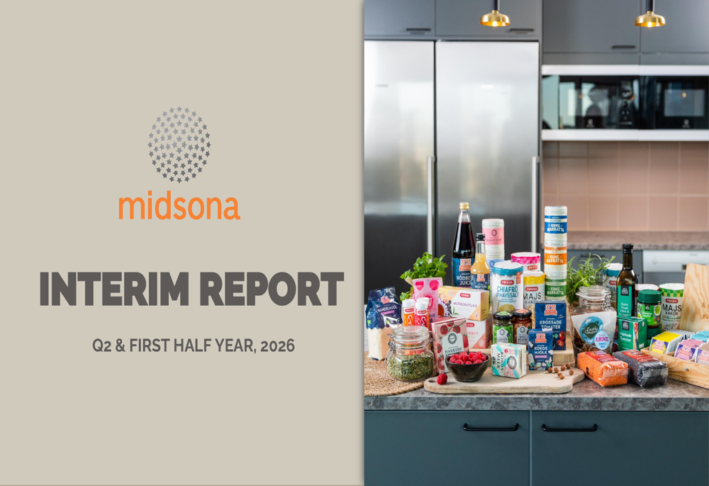 Midsona Q2 2026 slides