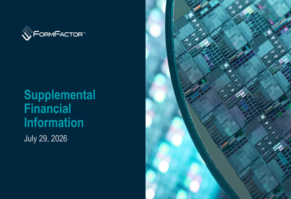 FormFactor Q2 2026 slides