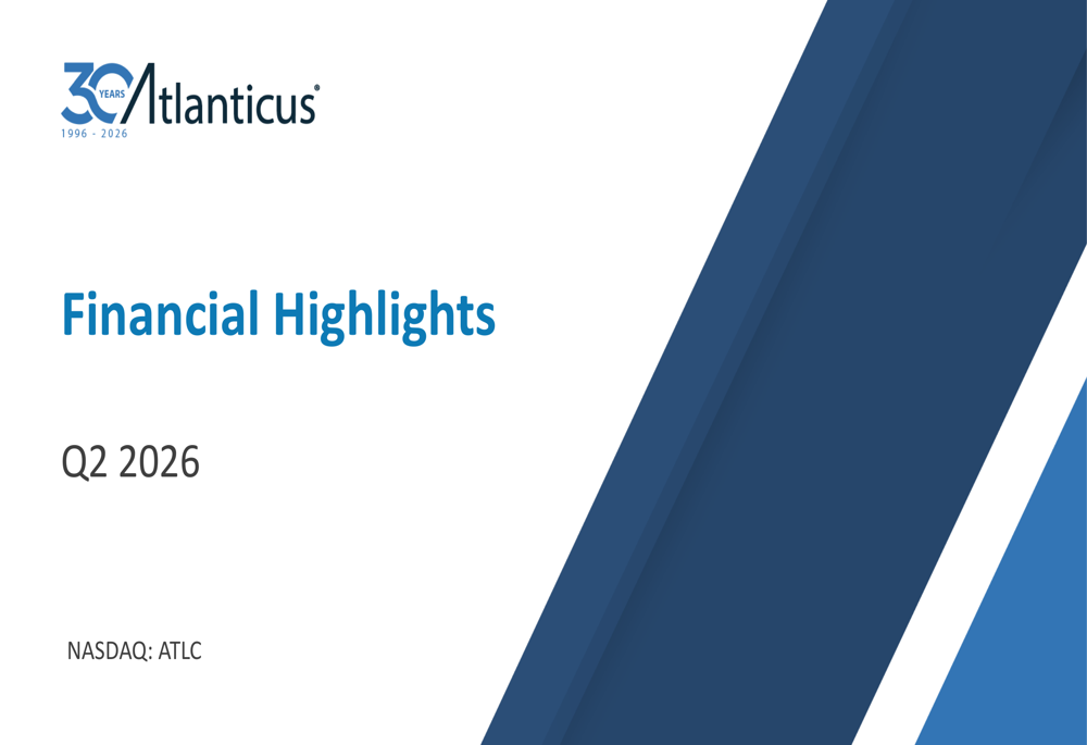 Atlanticus Q2 2026 slides