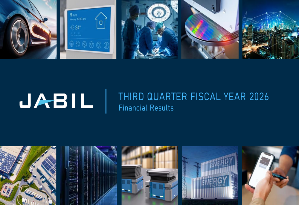 Jabil Q3 FY2026 slides