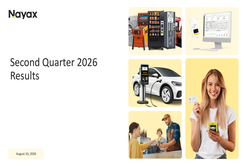 Nayax Q2 2026 slides