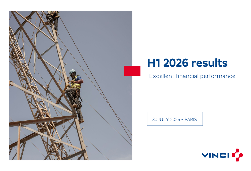 VINCI H1 2026 slides