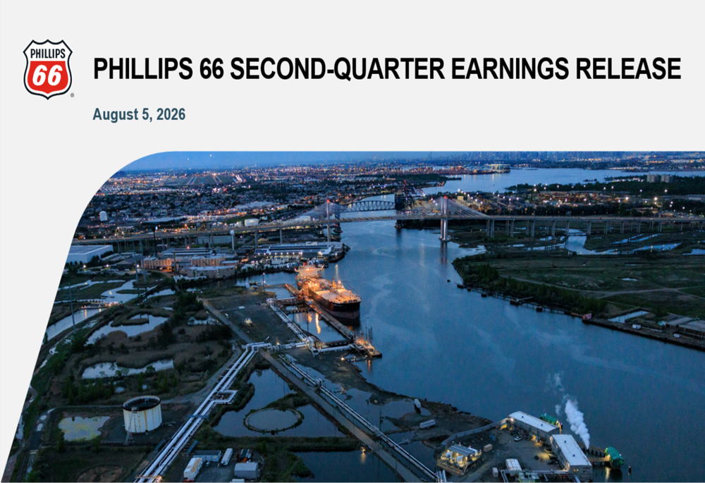 Phillips 66 Q2 2026 slides