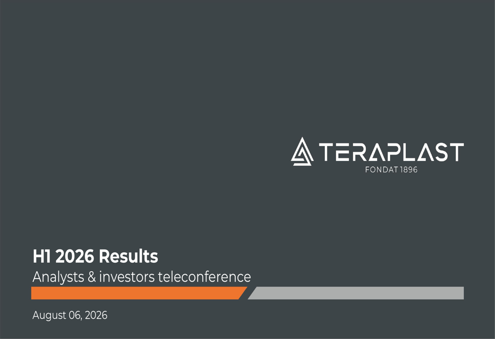 TeraPlast H1 2026 slides