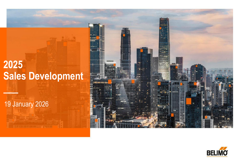 Belimo FY 2025 presentation slides