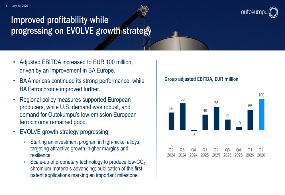 SunCoke Q2 2026 slides: EBITDA surges 60%, shares fall 13% - image 2