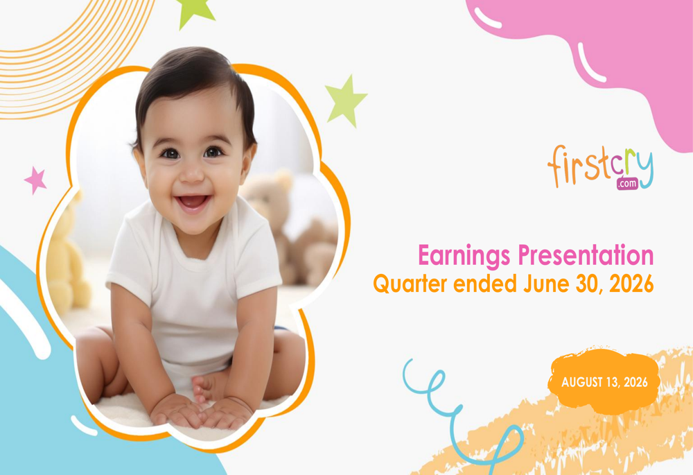 FirstCry Q1 FY27 slides