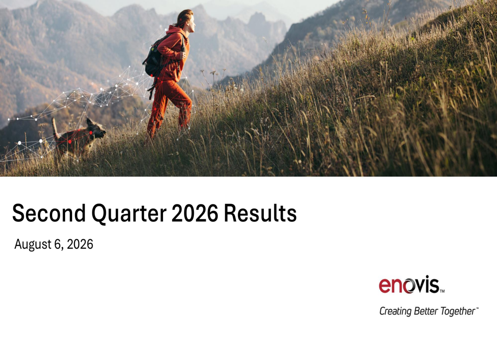 Enovis Q2 2026 slides