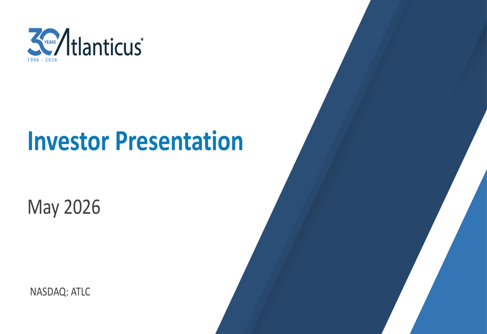Atlanticus Q1 2026 slides