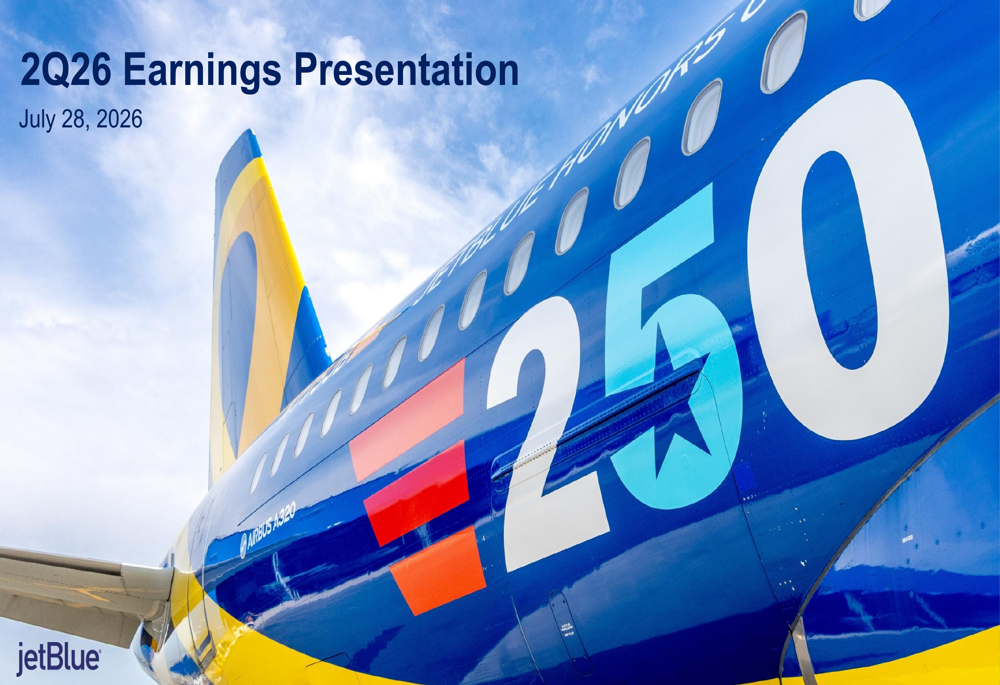 JetBlue Q2 2026 slides
