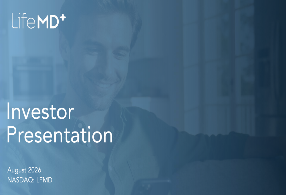 LifeMD August 2026 slides