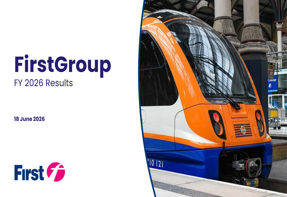 FirstGroup FY 2026 slides
