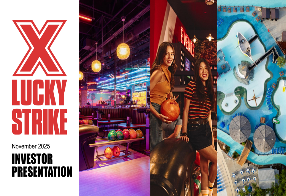 Lucky Strike Q1 FY26 slides