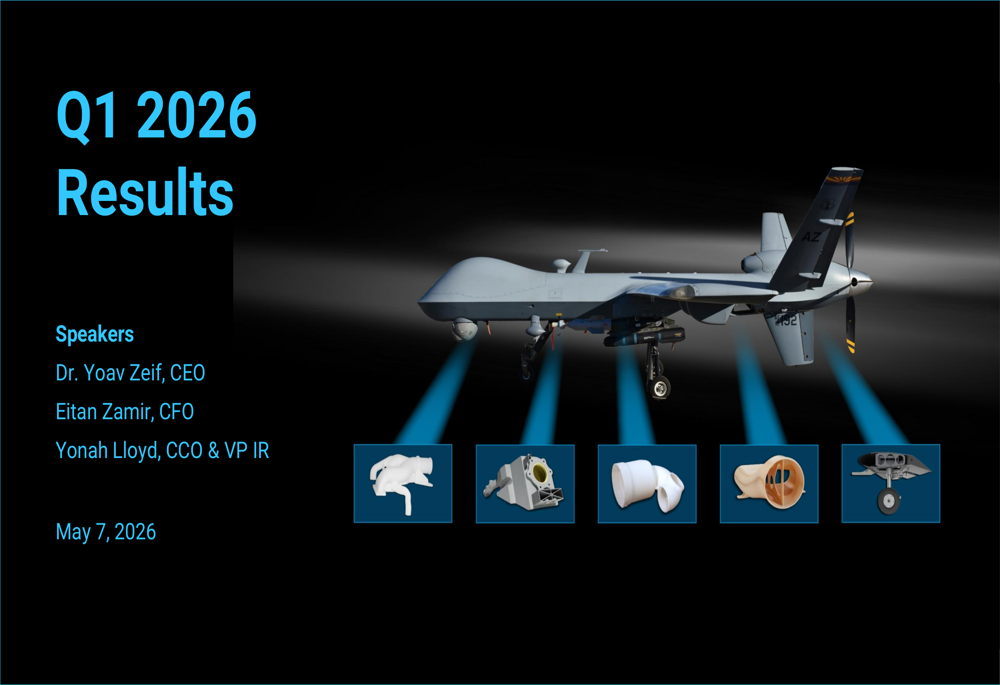 Stratasys Q1 2026 slides