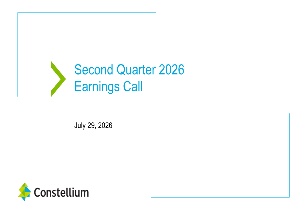 Constellium Q2 2026 slides