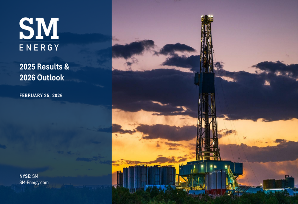 SM Energy 2025 slides