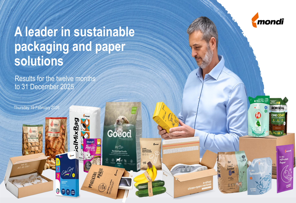 Mondi FY 2025 presentation slides