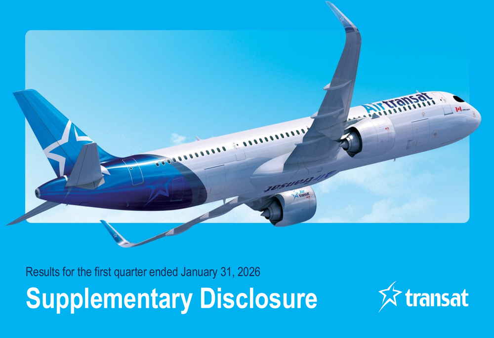 Transat Q1 2026 slides