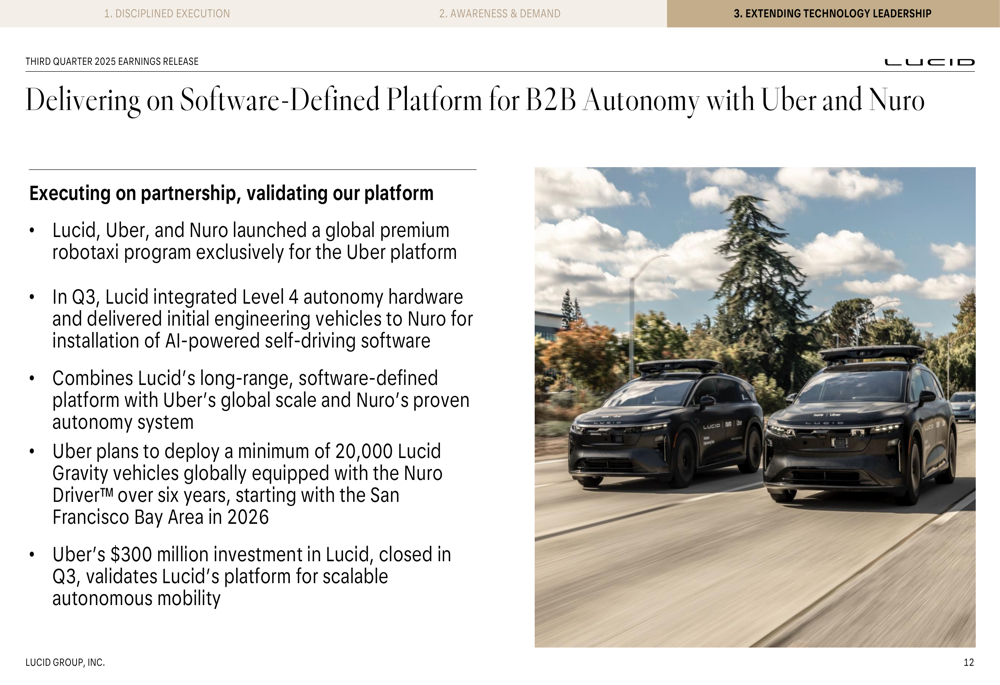 lucid suite release notes | may 2026 | community... Lucid Group Q3 2025 slides: Record revenue amid revised production ...
