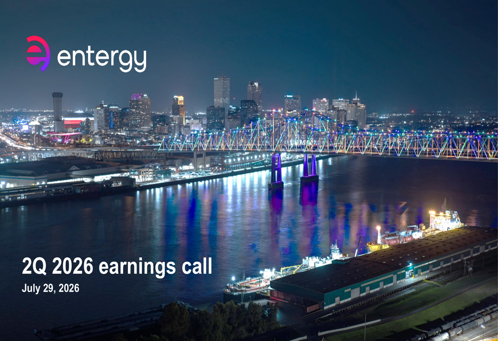Entergy Q2 2026 slides